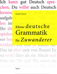 Vorderes Coverbild Kleine deutsche Grammatik für Zuwanderer