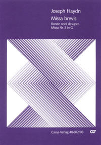 Vorderes Coverbild Missa brevis (Klavierauszug)