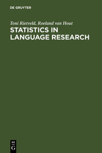 Vorderes Coverbild Statistics in Language Research