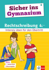 Vorderes Coverbild Klett Sicher ins Gymnasium Rechtschreibung 4. Klasse