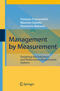 Vorderes Coverbild Management by Measurement
