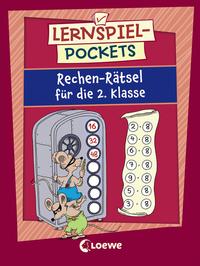 Vorderes Coverbild Lernspiel-Pockets - Rechen-Rätsel für die 2. Klasse