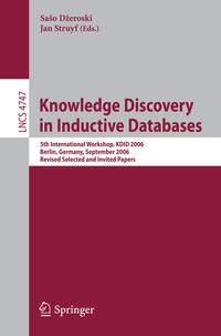 Vorderes Coverbild Knowledge Discovery in Inductive Databases