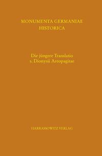 Vorderes Coverbild Die jüngere Translatio s. Dionysii Areopagitae