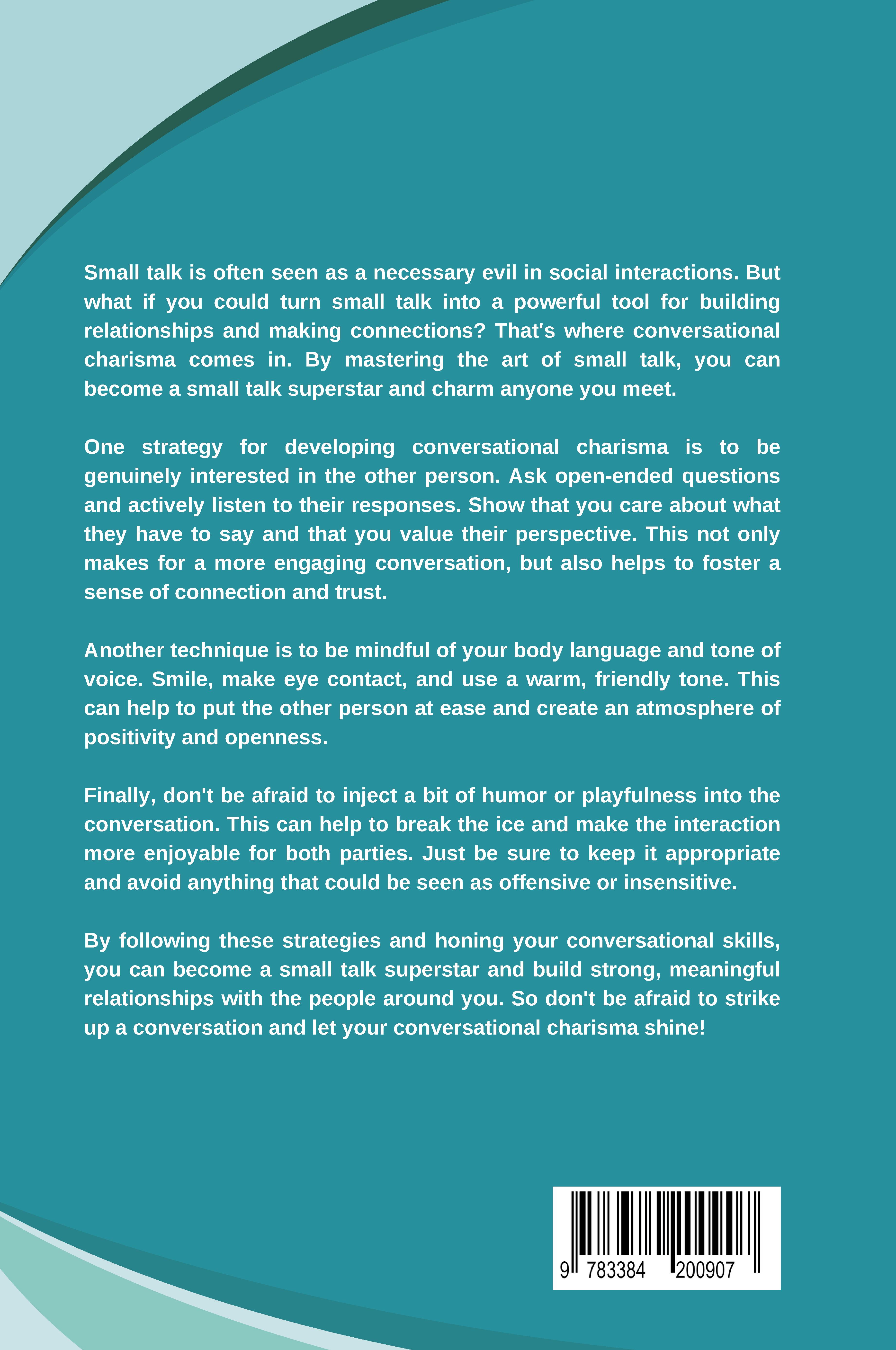 Rückseitencover The Art of Small Talk: Building Connections in a Connected World