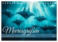 Vorderes Coverbild Meeresgrößen (Tischkalender 2026 DIN A5 quer), CALVENDO Monatskalender