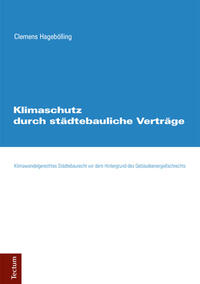 Vorderes Coverbild Klimaschutz durch städtebauliche Verträge