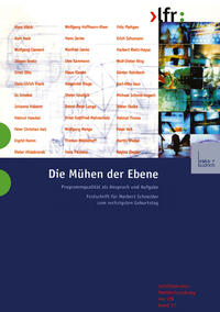Vorderes Coverbild Die Mühen der Ebene