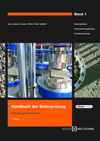 Vorderes Coverbild Handbuch der Betonprüfung