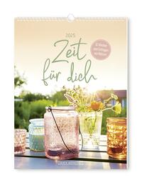 Vorderes Coverbild Wochenkalender klein 2025 Zeit für dich