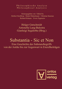 Vorderes Coverbild Substantia - Sic et Non