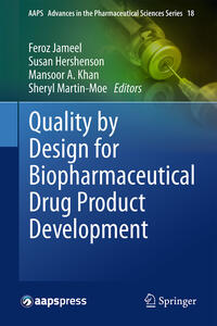 Vorderes Coverbild Quality by Design for Biopharmaceutical Drug Product Development