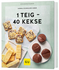 Vorderes Coverbild 1 Teig - 40 Kekse