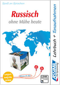 Vorderes Coverbild ASSiMiL Russisch ohne Mühe heute - PC-App-Sprachkurs Plus - Niveau A1-B2
