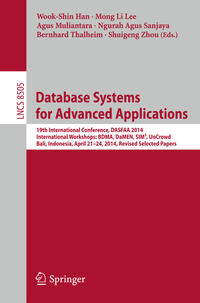 Vorderes Coverbild Database Systems for Advanced Applications