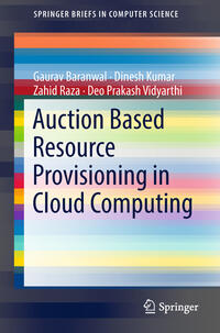 Vorderes Coverbild Auction Based Resource Provisioning in Cloud Computing