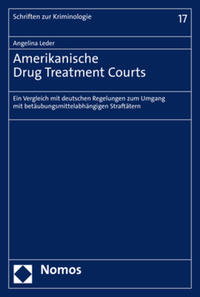 Vorderes Coverbild Amerikanische Drug Treatment Courts