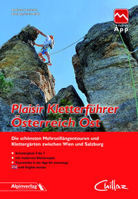 Vorderes Coverbild Plaisir Kletterführer Österreich Ost