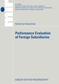 Vorderes Coverbild Performance Evaluation of Foreign Subsidiaries
