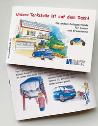 Vorderes Coverbild Unsere Tankstelle ist auf dem Dach