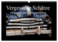 Vorderes Coverbild Vergessene Schätze - Oldtimer auf Schrottplätzen (Wandkalender 2025 DIN A3 quer), CALVENDO Monatskalender