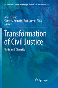 Vorderes Coverbild Transformation of Civil Justice