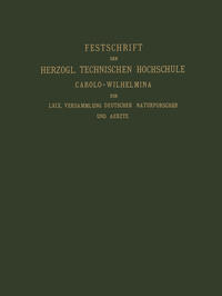 Vorderes Coverbild Fest-Schrift der Herzoglichen Technischen Hochschule Carolo-Wilhelmina