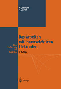 Vorderes Coverbild Das Arbeiten mit ionenselektiven Elektroden