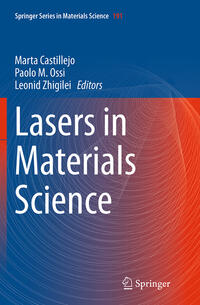 Vorderes Coverbild Lasers in Materials Science