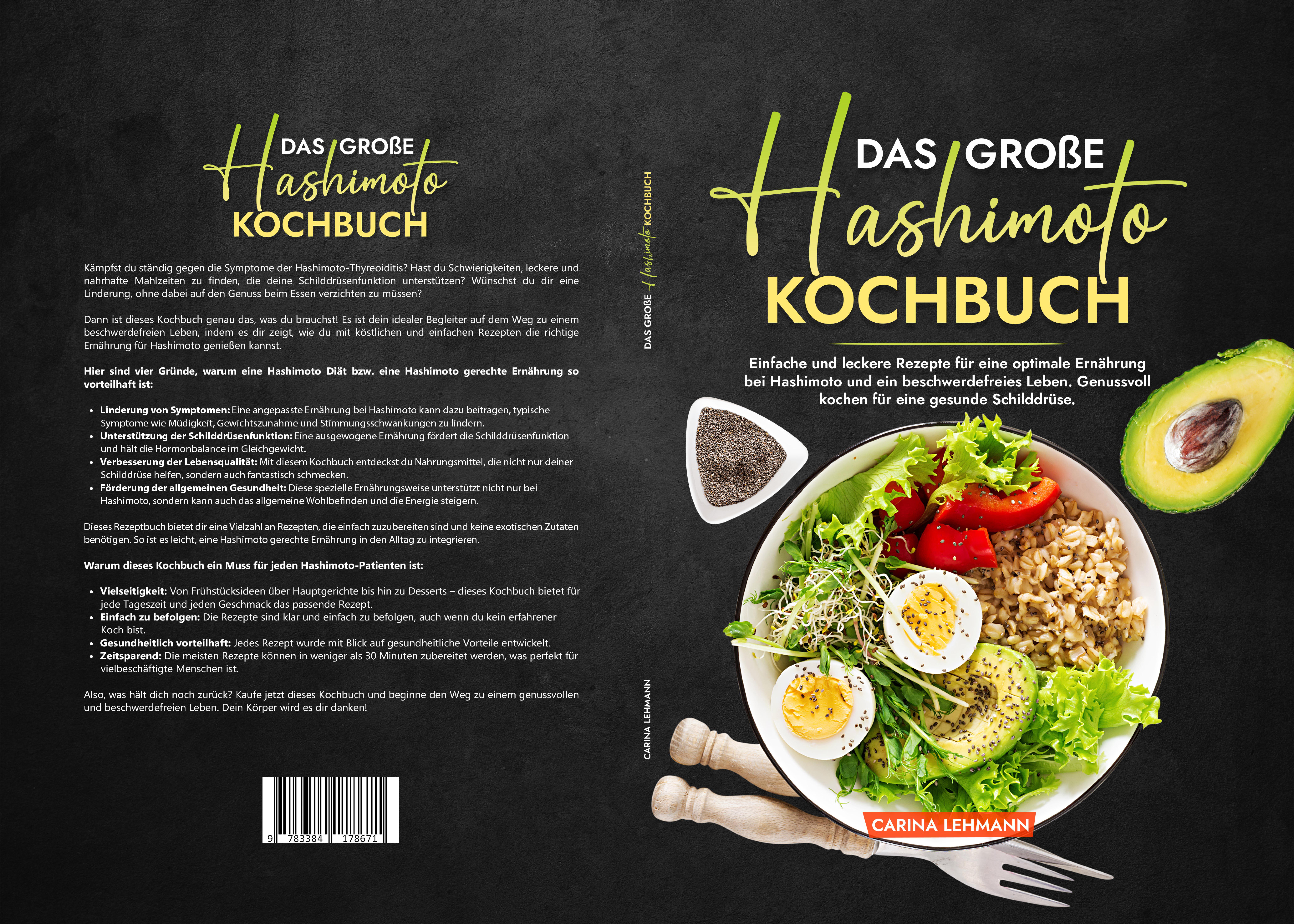 Gesamtes Coverbild Das große Hashimoto Kochbuch