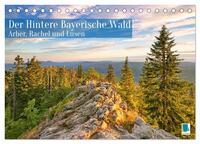 Vorderes Coverbild Arber, Rachel und Lusen: Der Hintere Bayerische Wald (Tischkalender 2025 DIN A5 quer), CALVENDO Monatskalender