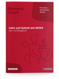 Vorderes Coverbild Lohn und Gehalt mit DATEV Lehr- und Übungsbuch