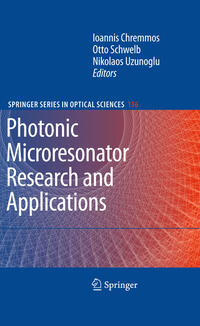 Vorderes Coverbild Photonic Microresonator Research and Applications