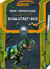 Vorderes Coverbild Meine superschlaue saurierstarke Schulstart-Box (T-Rex World)
