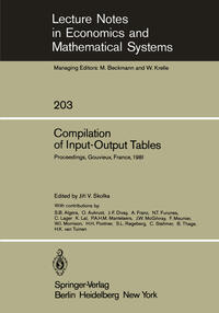 Vorderes Coverbild Compilation of Input-Output Tables