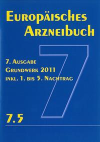 Vorderes Coverbild Europäisches Arzneibuch 7. Ausgabe 2011 inkl. Nachtrag 7.5