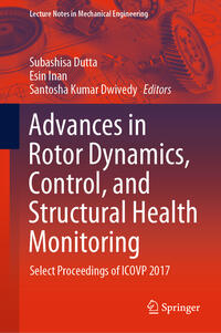 Vorderes Coverbild Advances in Rotor Dynamics, Control, and Structural Health Monitoring