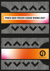 Vorderes Coverbild Preis der freien Szene Wiens 2021