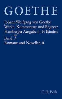 Vorderes Coverbild Goethes Werke Bd. 7: Romane und Novellen II