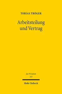 Vorderes Coverbild Arbeitsteilung und Vertrag