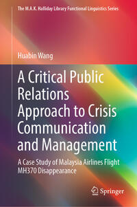 Vorderes Coverbild A Critical Public Relations Approach to Crisis Communication and Management