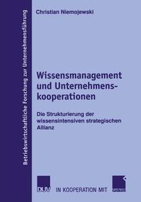 Vorderes Coverbild Wissensmanagement und Unternehmenskooperationen
