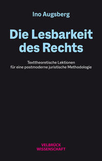 Vorderes Coverbild Die Lesbarkeit des Rechts