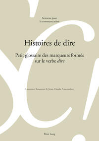 Vorderes Coverbild Histoires de dire