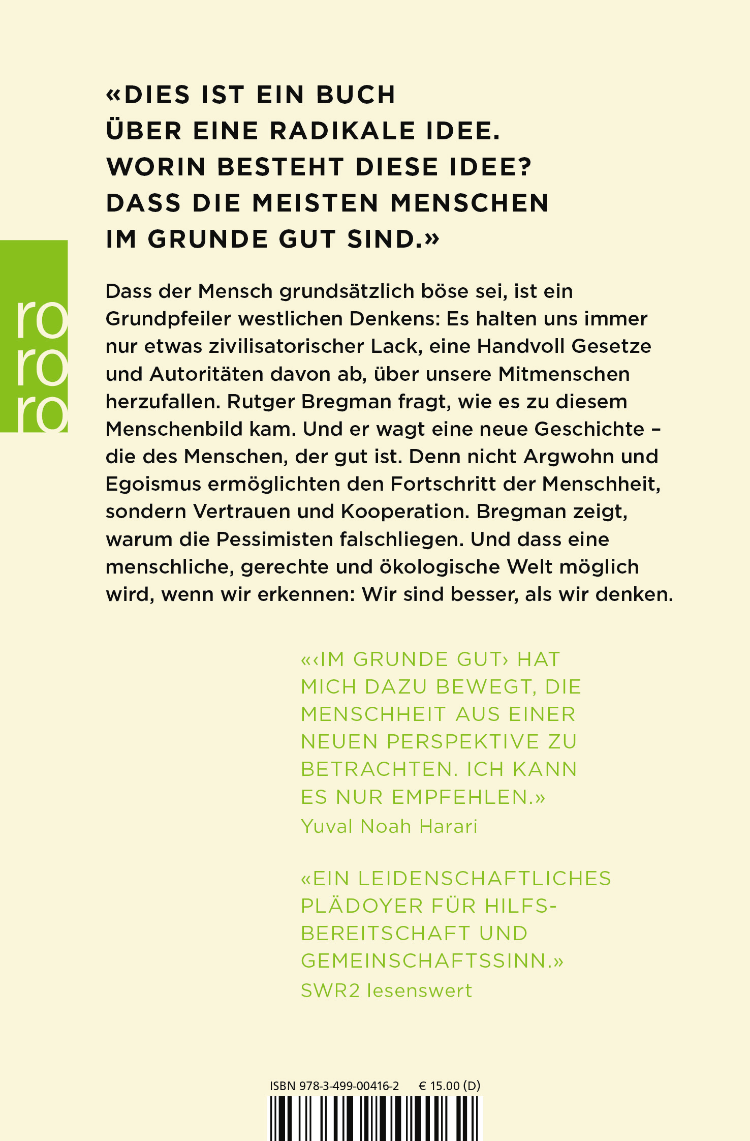 Rückseitencover Im Grunde gut