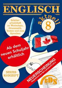 Vorderes Coverbild Englisch 8 aktuell Vorbereitung
