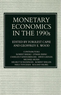Vorderes Coverbild Monetary Economics in the 1990s