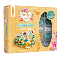 Vorderes Coverbild Lovely You Schmuckset #GirlPower. Anleitung und Material für 5 Armbänder. Über 400 Perlen