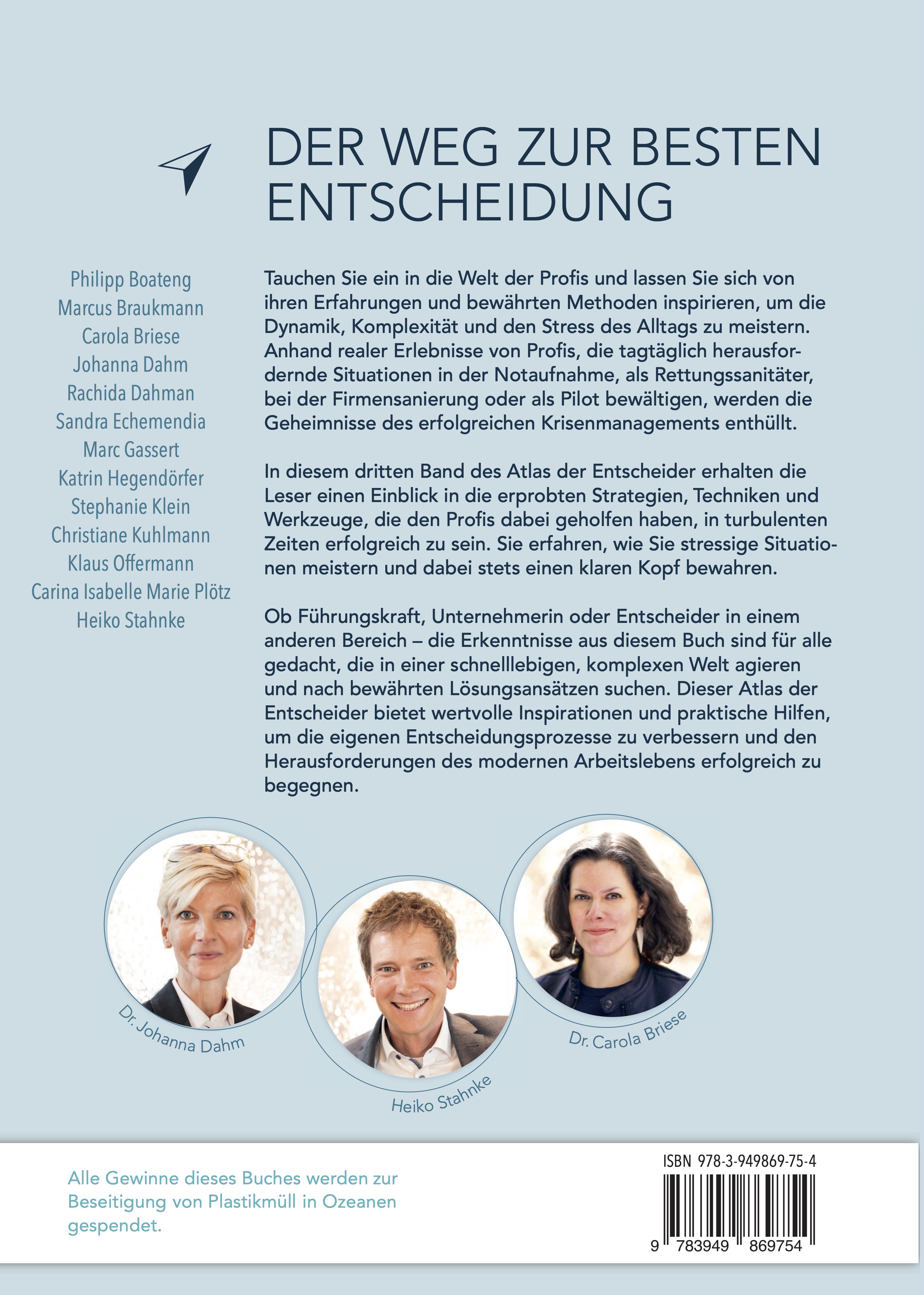 Rückseitencover Atlas der Entscheider