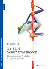 Vorderes Coverbild 52 agile Seminarmethoden